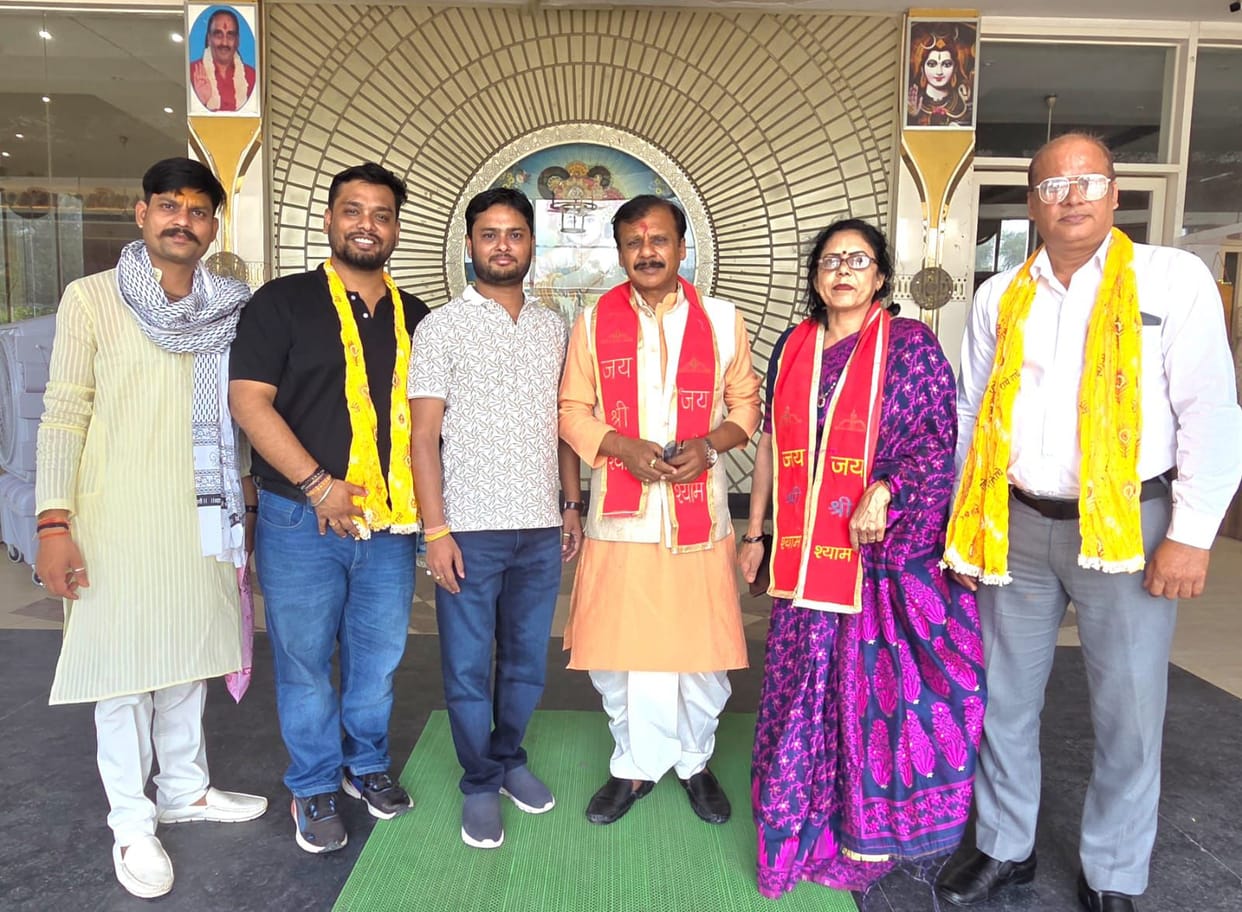 Grand Welcome for National President Sandeep Bansal in Vrindavan