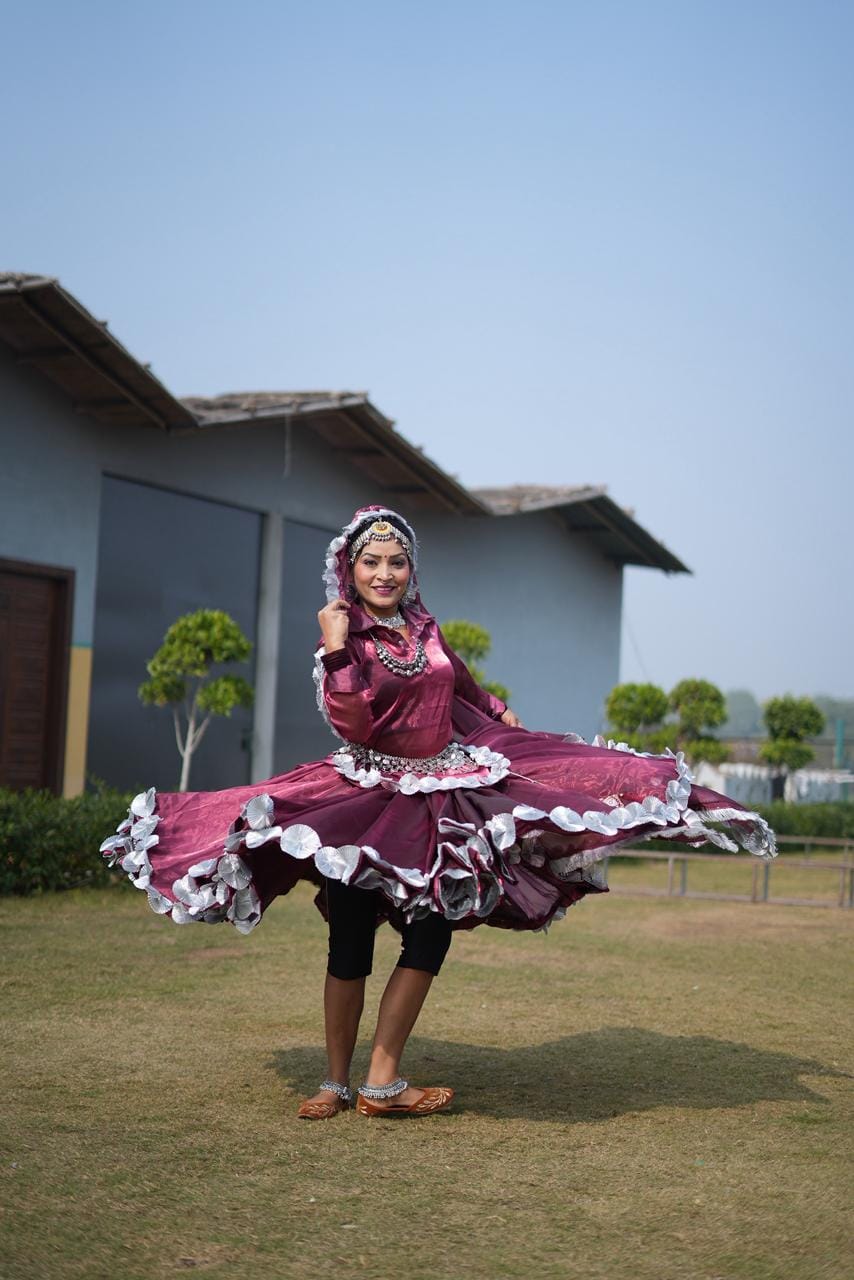 Dance Day: A new trend was created by doing a flip in Daman, aiming to take Haryanvi dance to the international stage.
