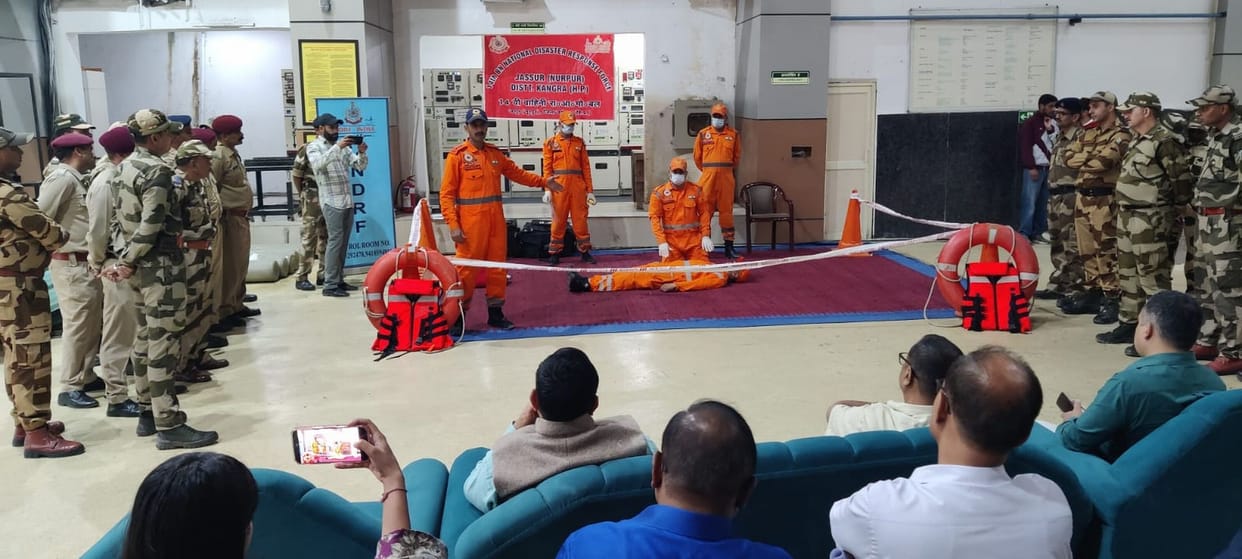 Mock drill conducted at Baira Siul Power Station.