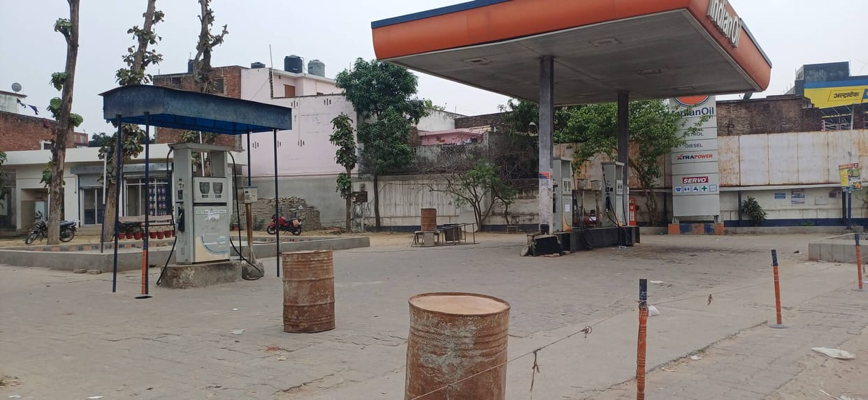 If you have a 'jugaad', you will get oil... otherwise stand in the queue.