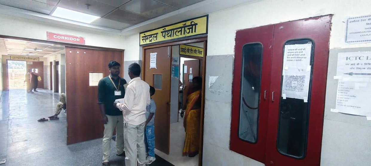Digital water supply is over, district hospital pathology tests are stalled