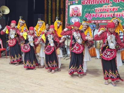 On the second evening of Peepal Jatra, the audience danced to Kushal's songs.