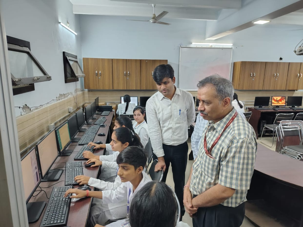 central nodal officer inspected labs