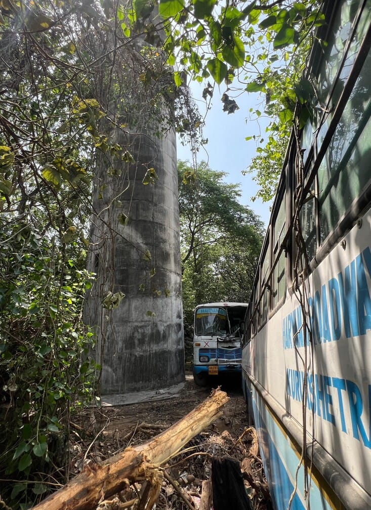 Passengers are drinking diseases under the guise of drinking water at the new bus stand.