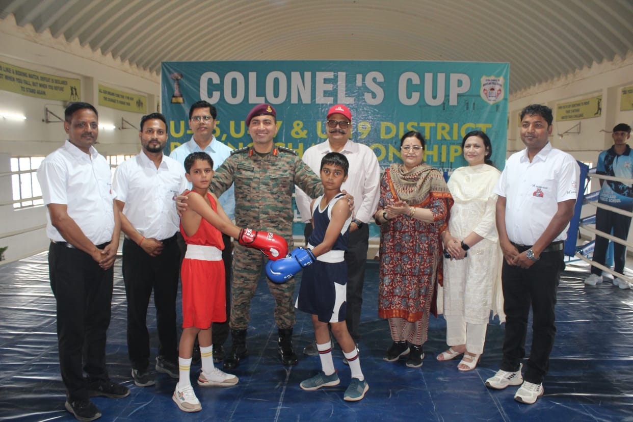 80 bouts played on the first day of the 14th Colonels Cup boxing tournament