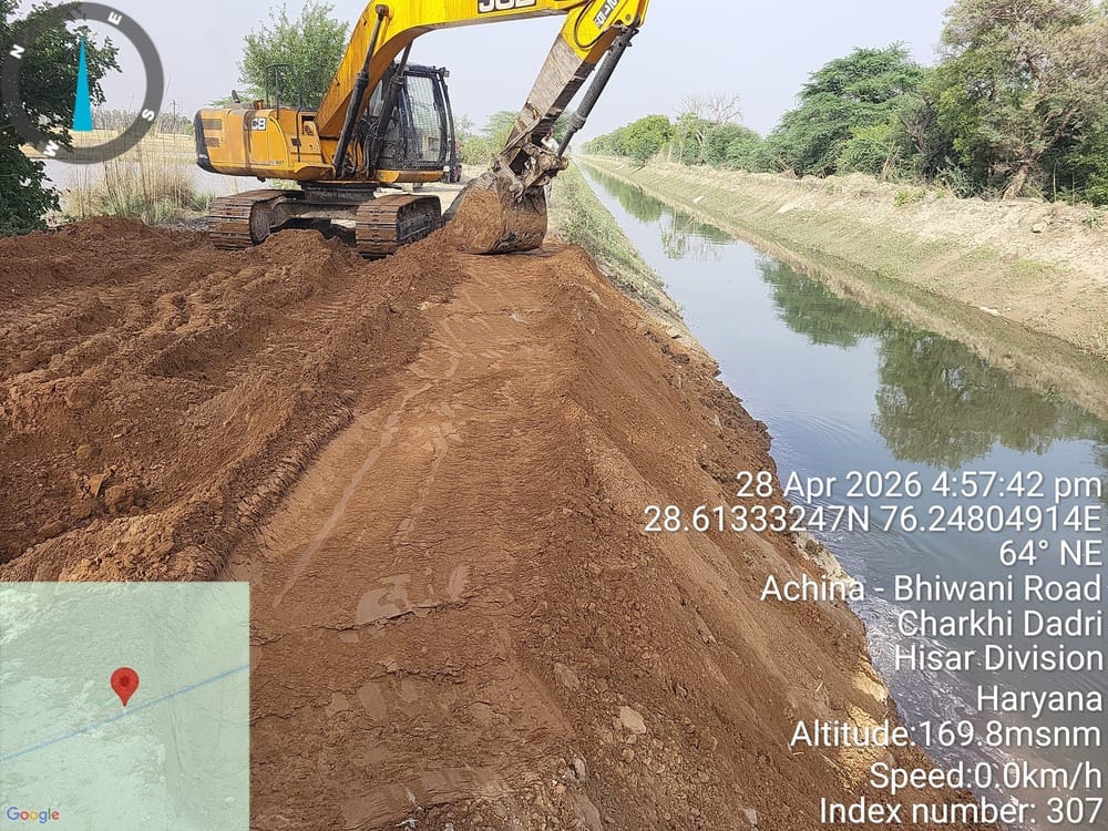 A canal breach flooded 100 acres, repairing the erosion within seven hours.