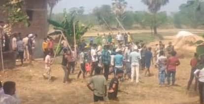 bodhgaya highwa accident woman death road block stone pelting sho injured today bihar news