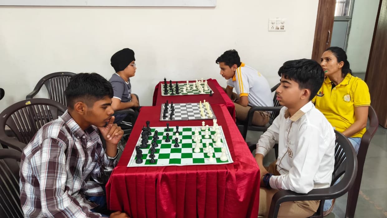 Vihan Bajaj made a brilliant move on the chessboard