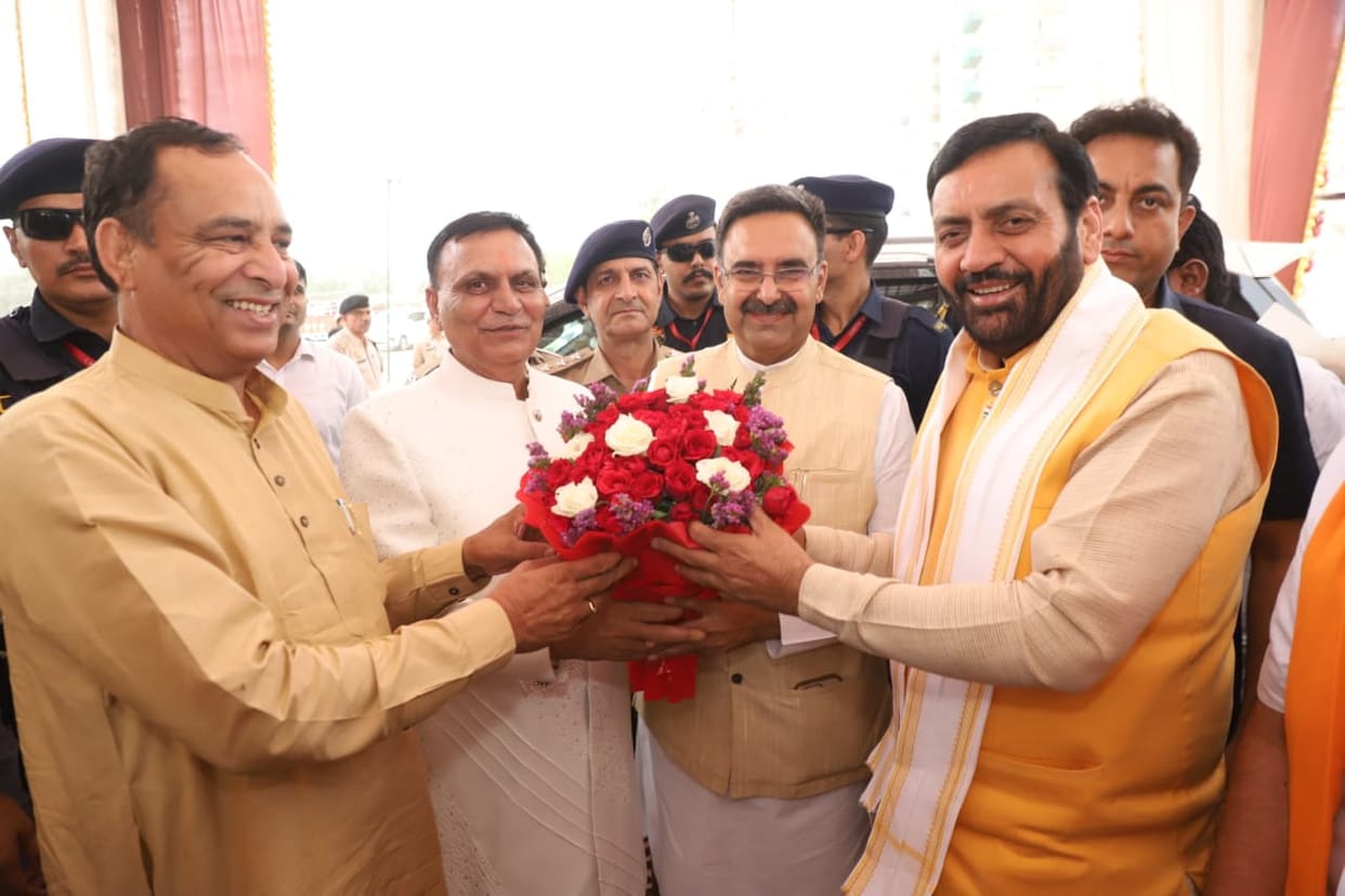 Chief Minister reached Bahadurgarh, participated in the marriage ceremony of MLA's son