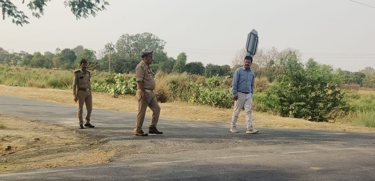 Ten potential accident spots marked on the Utrarola-Mankapur route