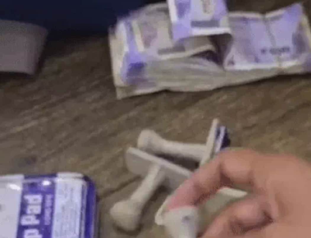 आरोपी की ओर से बनाई गई नकली मोहर