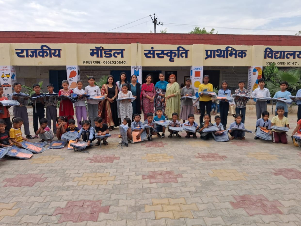 60 new children were admitted in the admission festival.