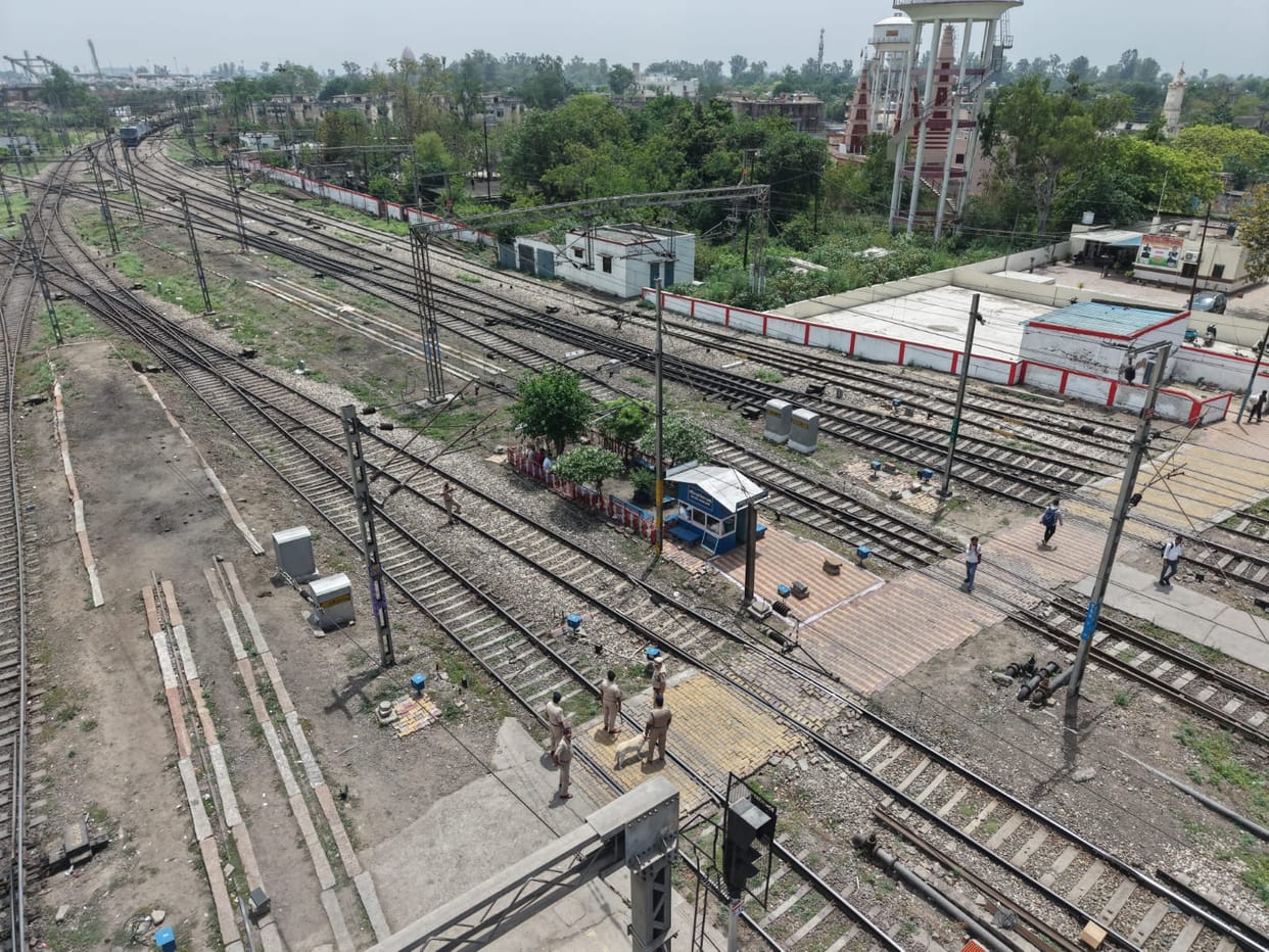 RPF tests drone, railway security to be hi-tech