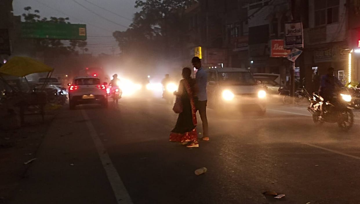 Trees and Poles Uprooted, Power Outage Amidst Storm and Rain, Eight Injured
