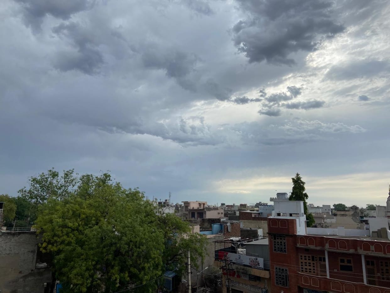 6 mm rain in Dadri and 9 mm in Badhra, the weather became pleasant