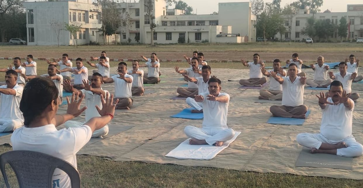 SSB jawans trained in Y-Break Yoga Protocol