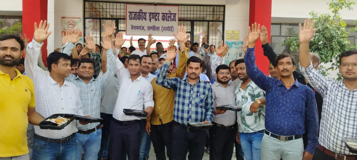 Teachers undergoing training were enraged over bad food, causing uproar