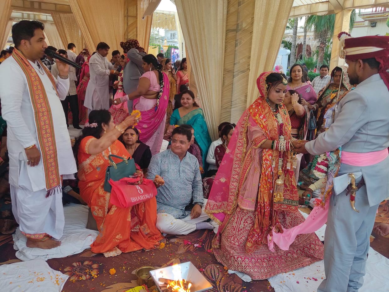 First-Ever Mass Marriage of Five Girls in Narnaul