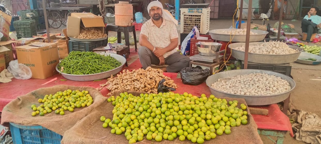 With the rising heat, a massive surge is being witnessed in lemon prices.