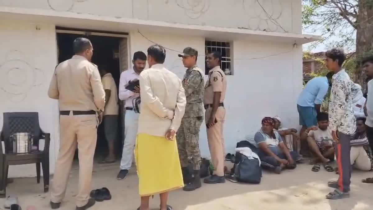 जांच के लिए पहुंची पिपरिया पुलिस की टीम