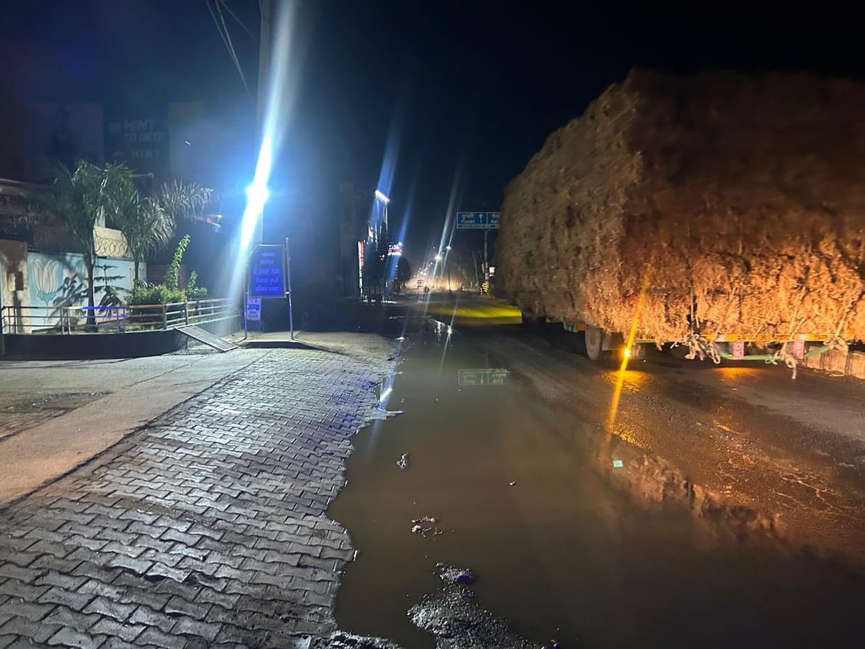 10 minutes of rain in Pundri, cloud cover brings relief from the heat