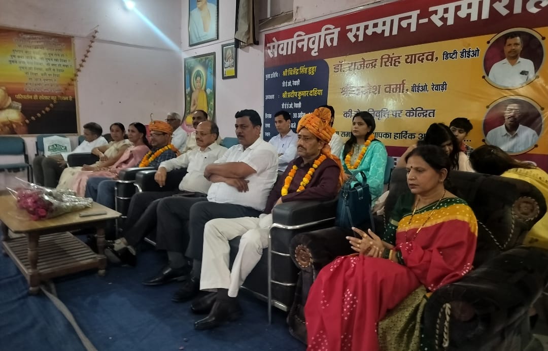 Farewell given to Deputy DEO and BEO on retirement