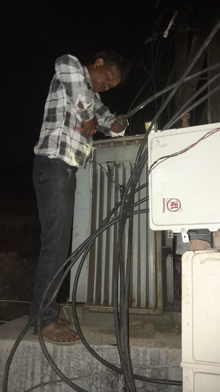 The rains crippled the power system, and the storm plunged many areas into darkness.