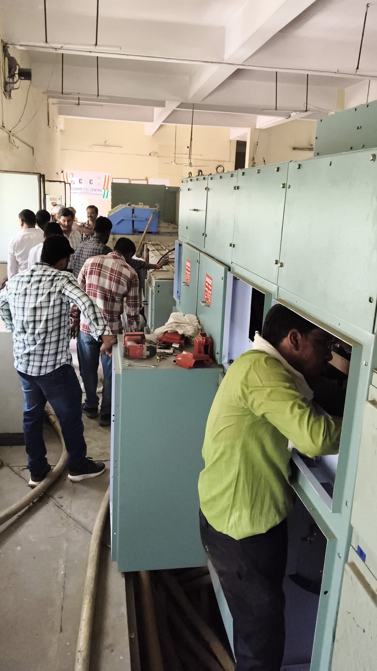 Electricity was restored in 60 villages after 31 hours.