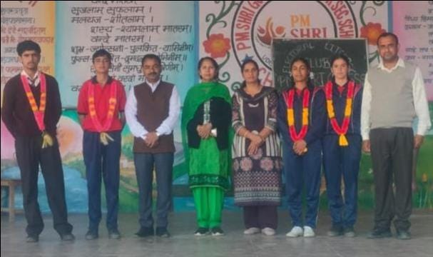 Himanshu was elected head boy and Komal was elected head girl, 192 students voted.