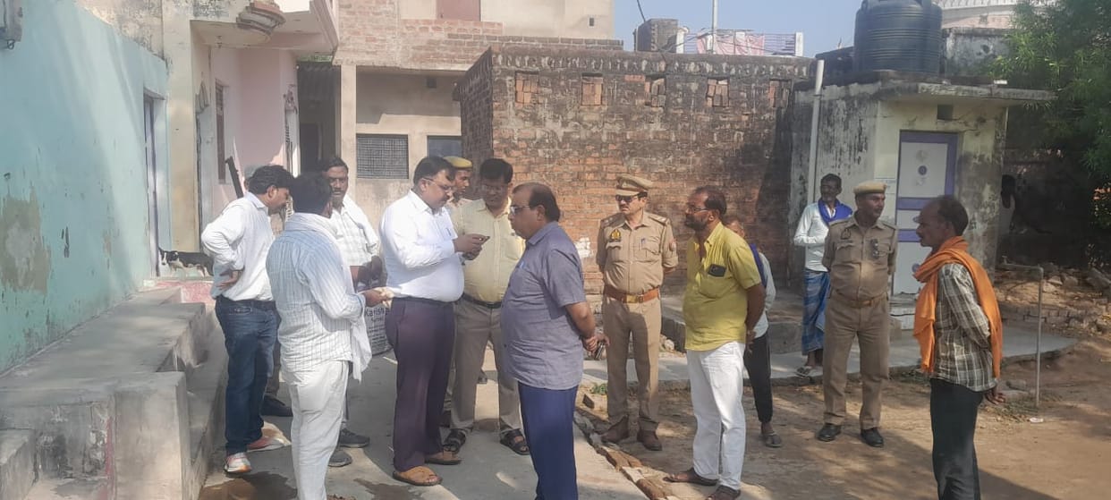 The officers resolved the village disputes on the spot.