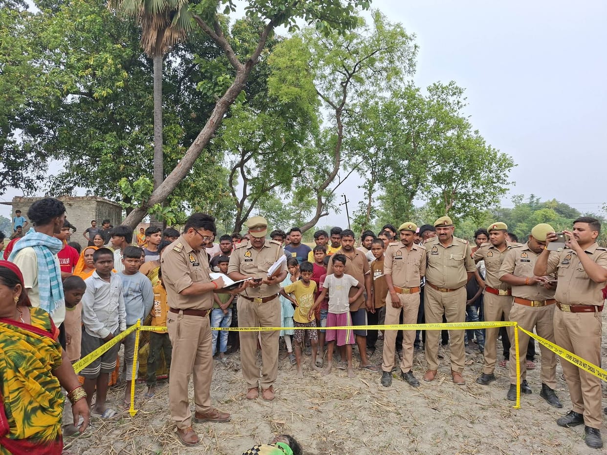 A mother of two had gone to the police station with her lover; her body was found in a field 24 hours later.