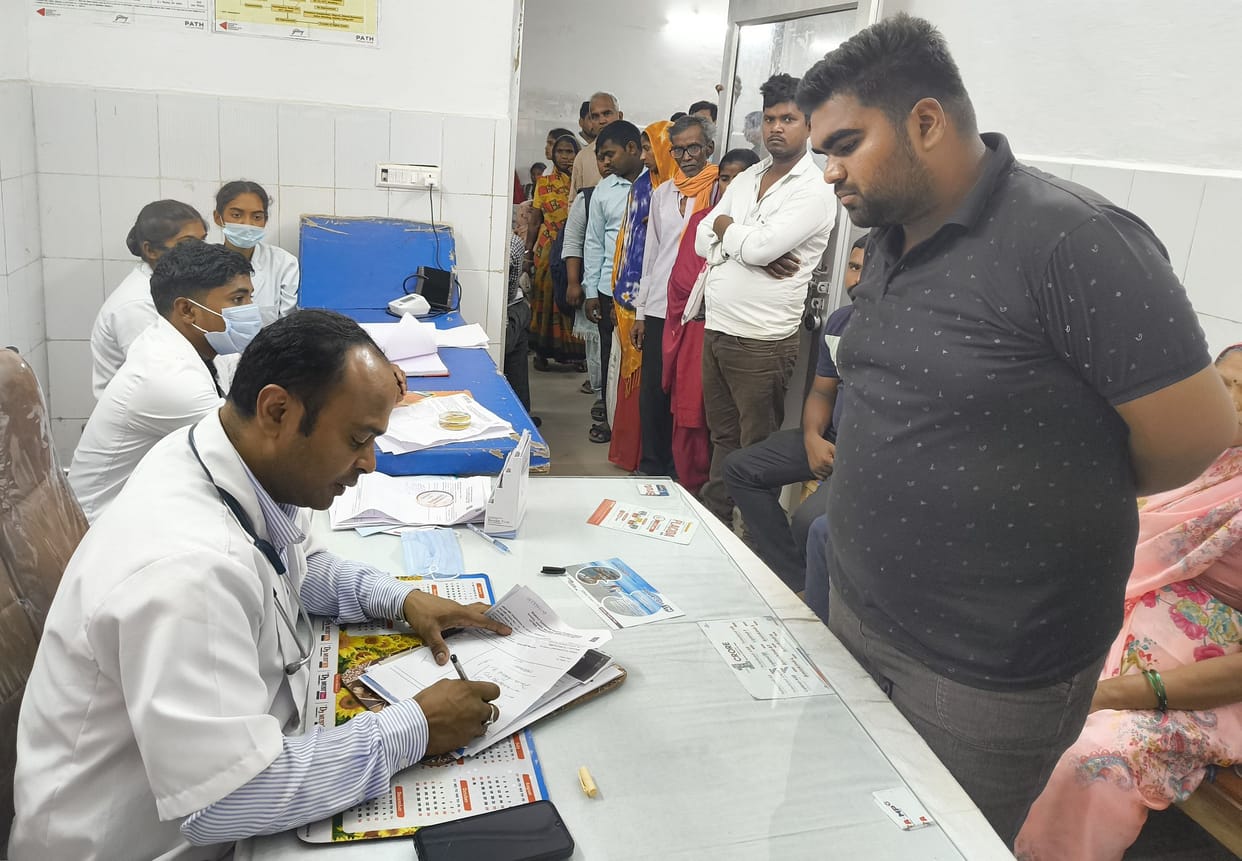 Patients increased due to change in weather