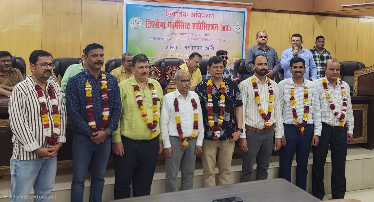 Ashok again became the district president of Diploma Pharmacist Association
