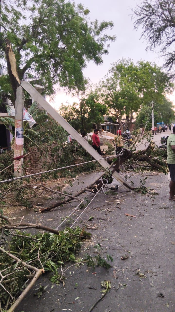Power outage in over 100 villages, people troubled