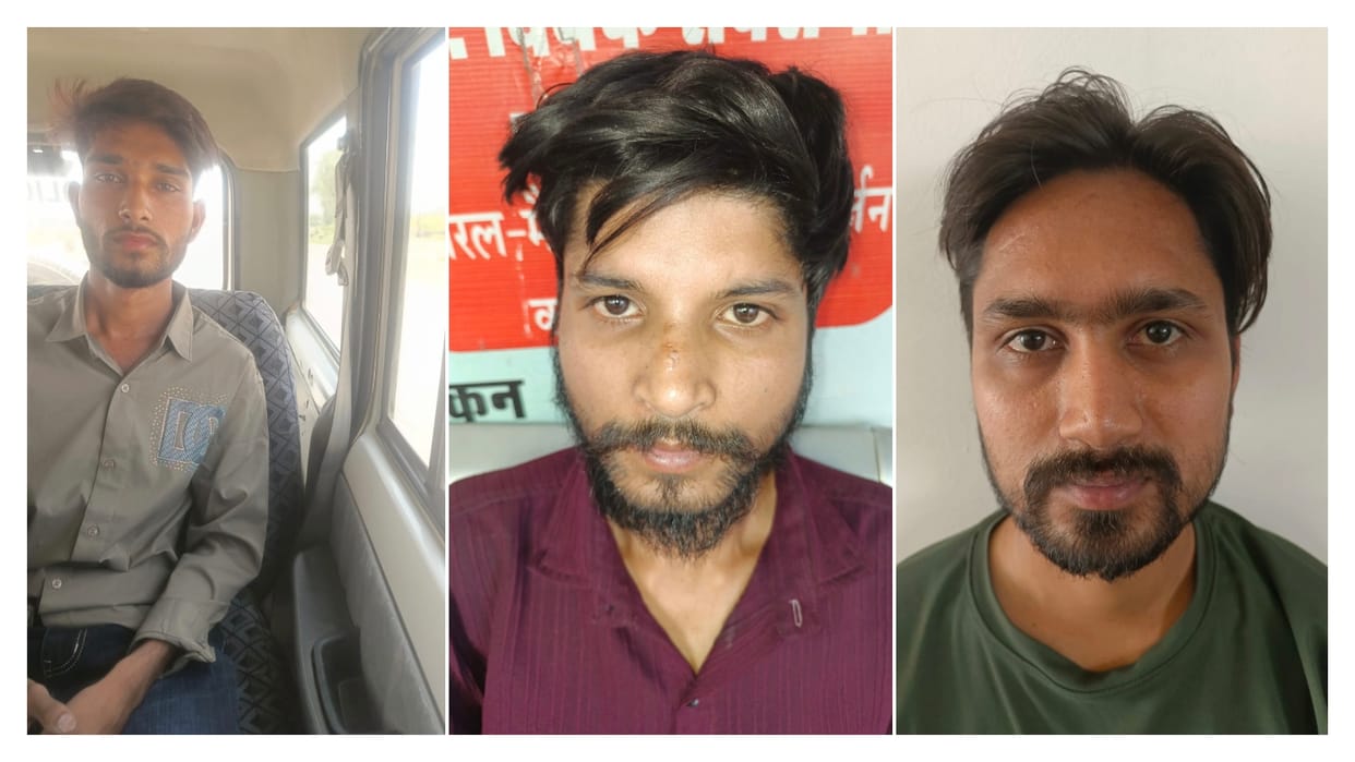Kota News: Cyber fraud busted after ₹70 crore suspicious transactions detected, three accused detained