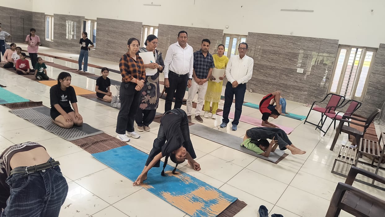 Yoga Olympiad showcases the fusion of discipline and energy