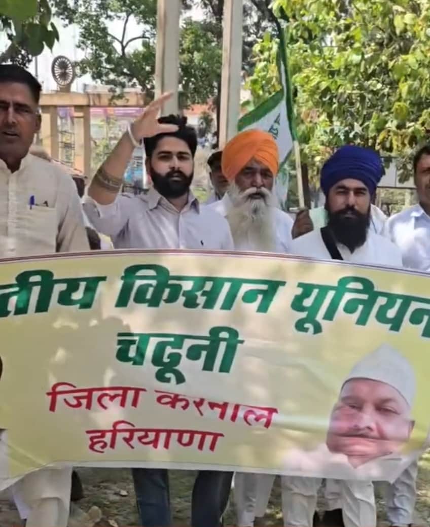 Farmers protest against trade deal