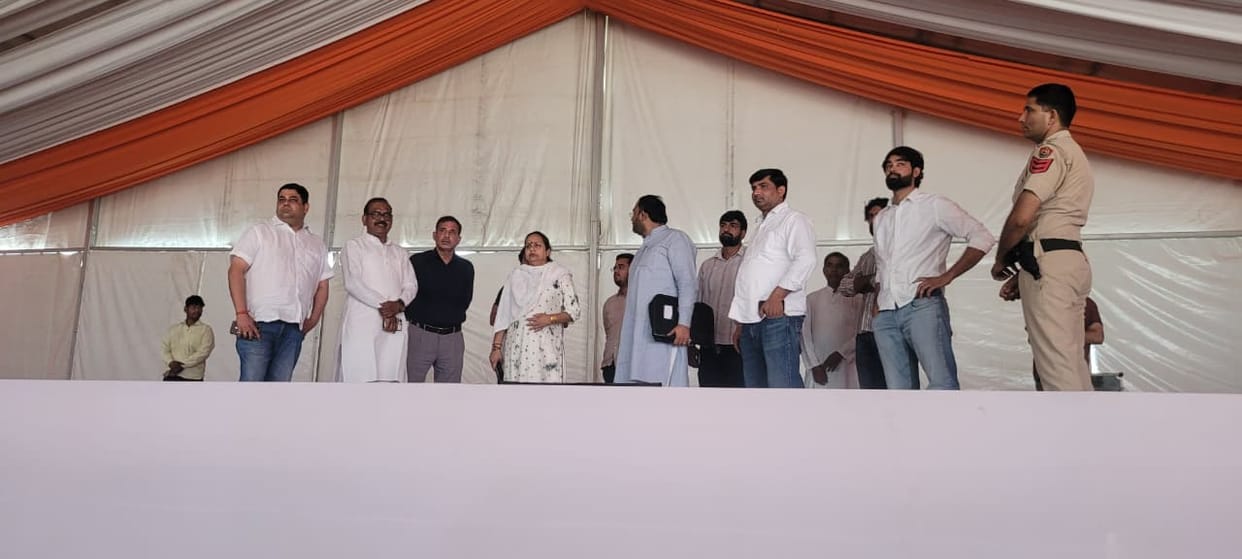Chief Minister Nayab Singh Saini will come today and address the election meeting.