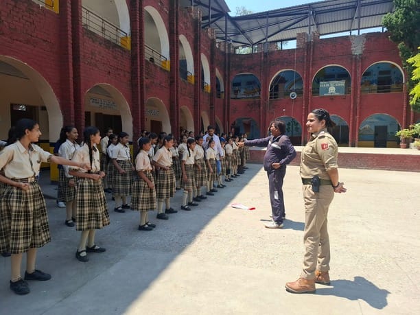 Female students should prepare themselves for self-defense through regular practice.