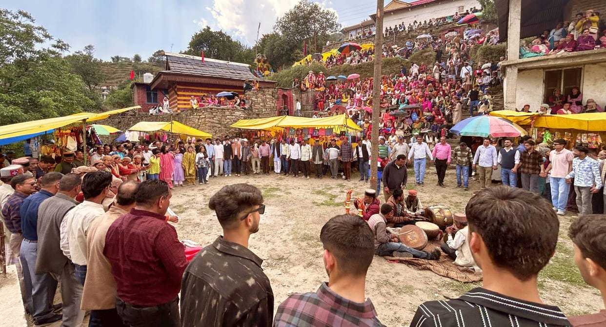 Thirshoo fair celebrated in Nithar in the presence of Shani Mata Durga
