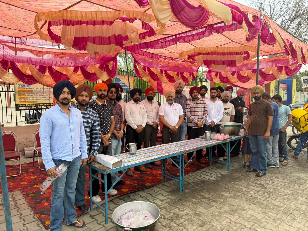 Akhand Path done on Prakash Parv
