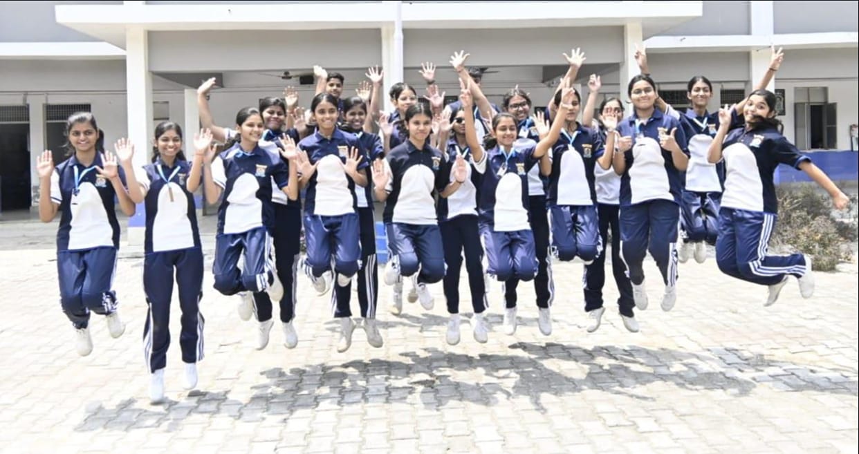 Yug is the district topper in high school and Nigam in intermediate, both scoring 99%.