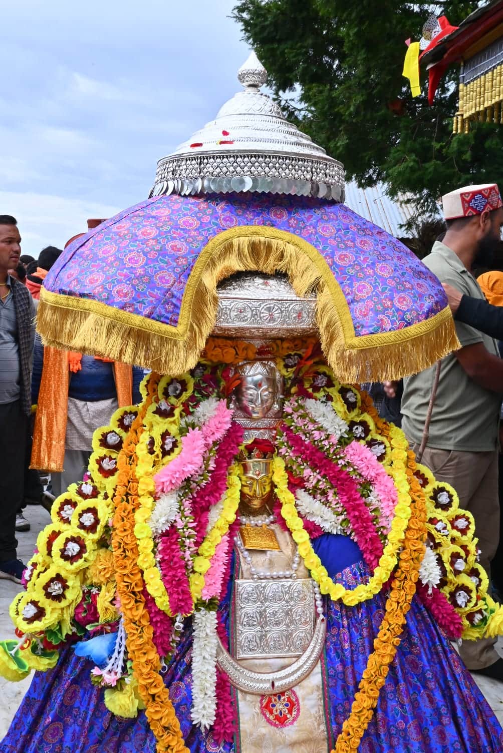 सरयोलसर में देवता शांगड़ी नाग। संवाद