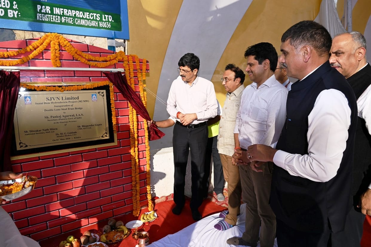 Energy Secretary Pankaj Agarwal reviews hydropower projects