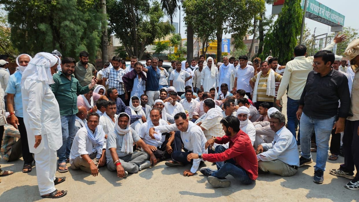 Uproar over Wheat Lifting; Narwana Mandi Locked Down