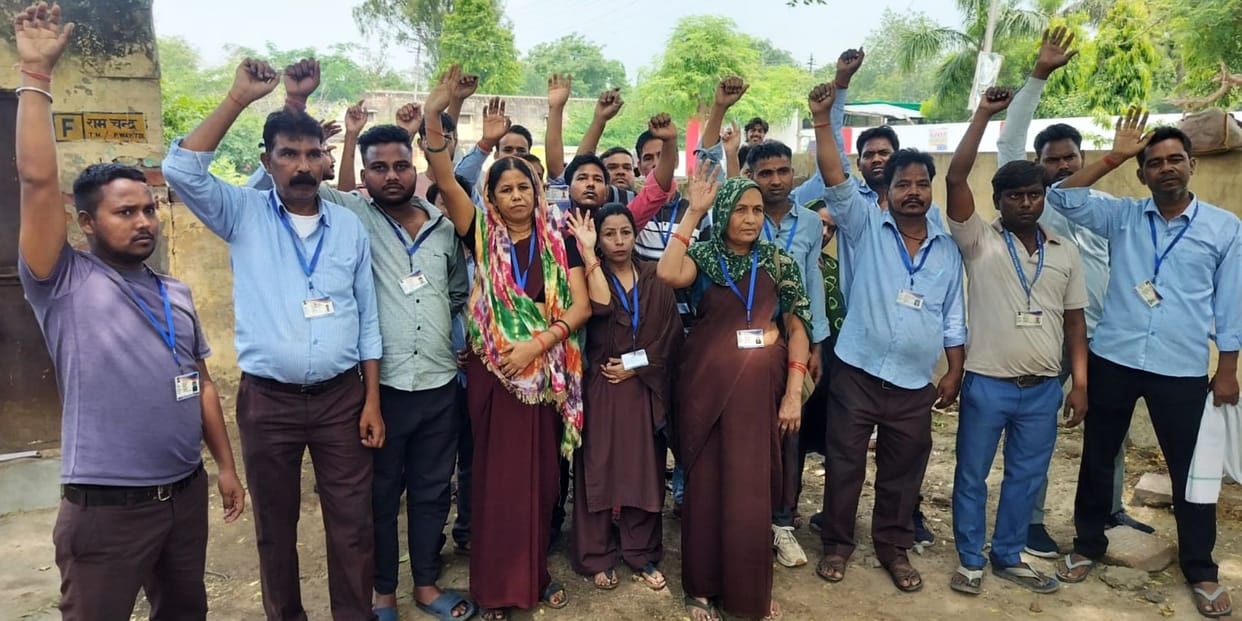 Railway running room employees mobilized against exploitation on Labor Day, ruckus