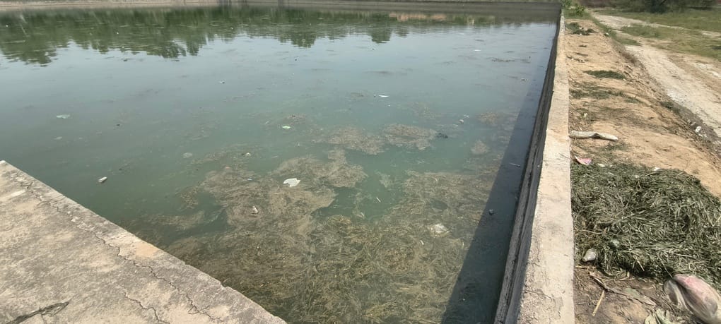 Only four days of water in the tank of Azad Nagar Jal Ghar