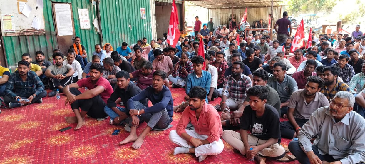 Central government is suppressing the voice of workers: Santosh