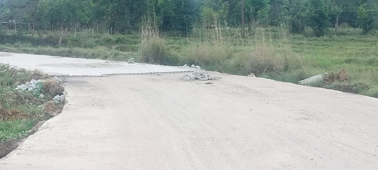 Cement paver blocks run out, road construction near Kakkar stalled