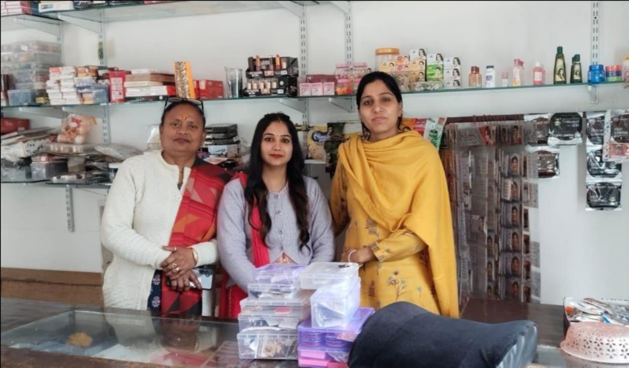 Women are becoming self-reliant by adopting self-employment
